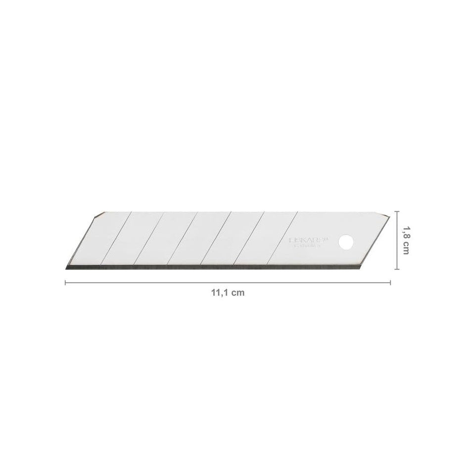 Fiskars CarbonMax Snap-off Knife Blade 18mm (5 Pack)