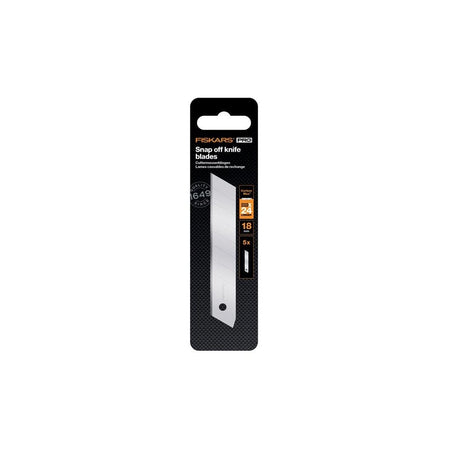 Fiskars CarbonMax Snap-off Knife Blade 18mm (5 Pack)