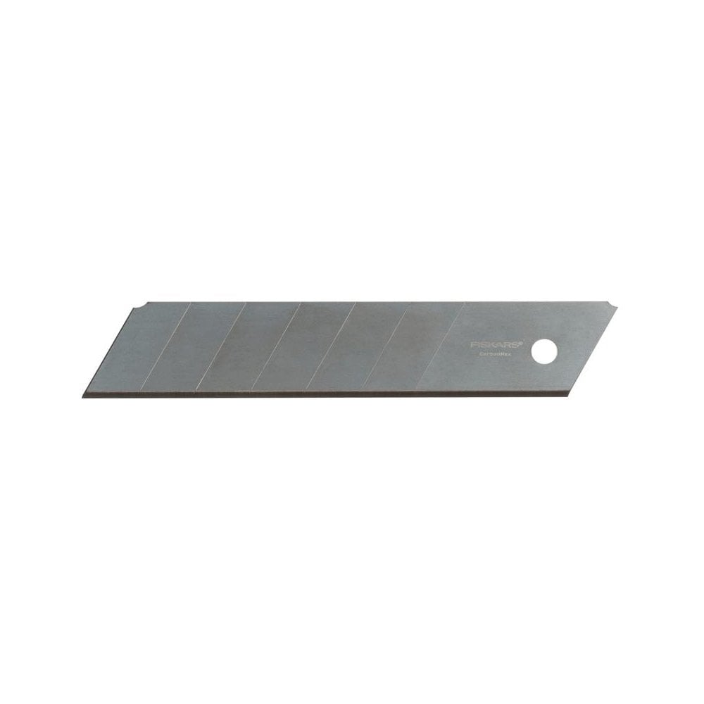 Fiskars CarbonMax Snap-off Knife Blade 25mm (5 Pack)
