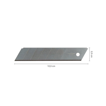 Fiskars CarbonMax Snap-off Knife Blade 25mm (5 Pack)