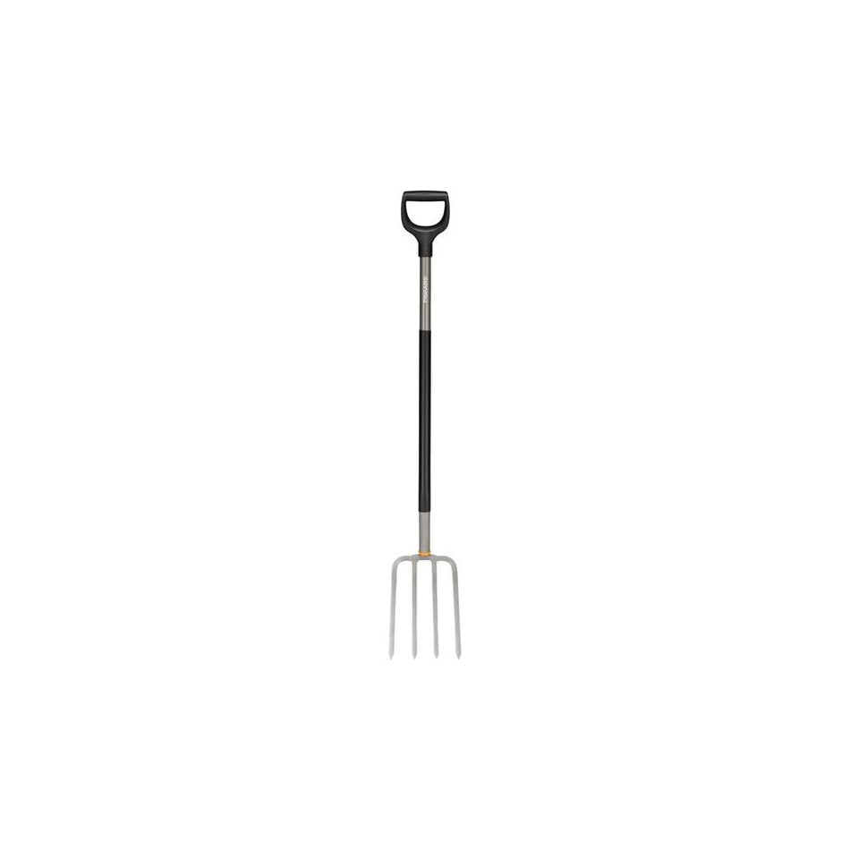 Fiskars Ergonomic Garden Fork Grey