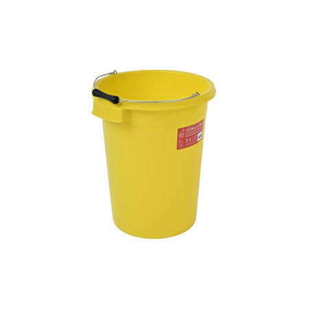 Red Gorilla Plasterers Mixing Bucket Yellow 30 litre