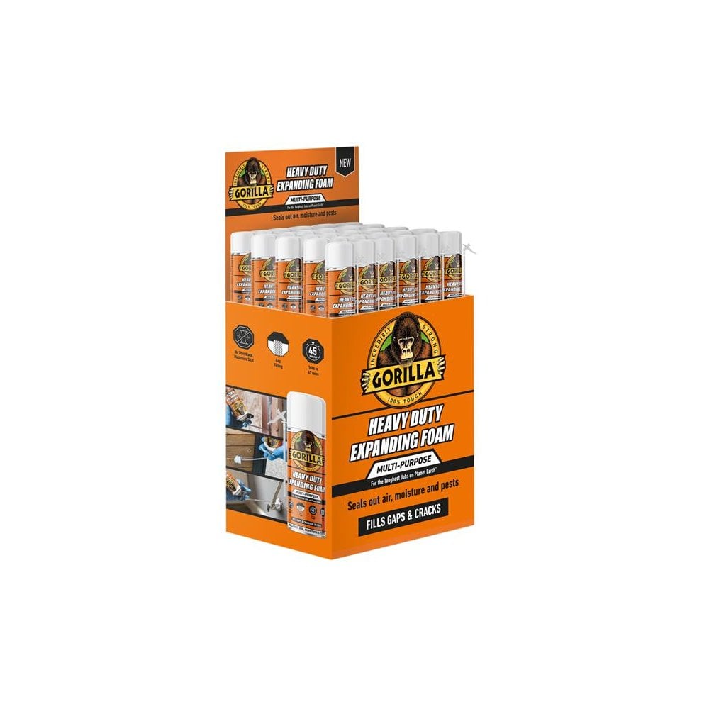Gorilla Glue Heavy-Duty Expanding Foam Display Cube