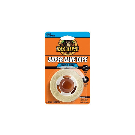 Gorilla Glue Gorilla Super Glue Tape 15.8mm x 6.1m
