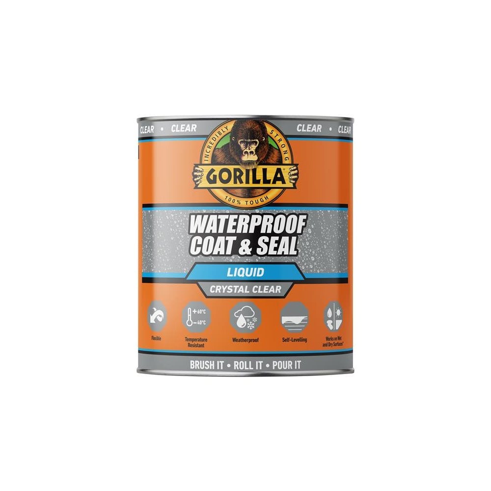 Gorilla Glue Gorilla® Waterproof Coat & Seal Clear 473ml
