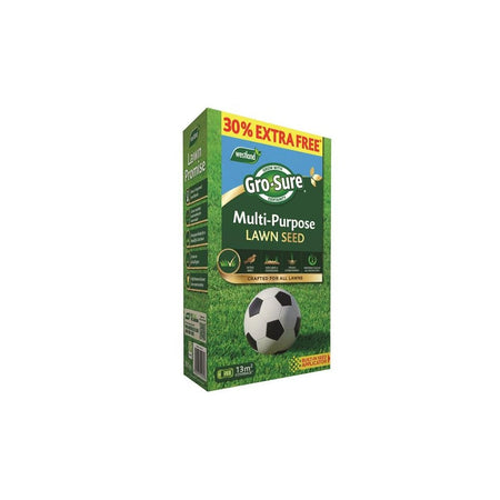 Gro-Sure Multi-Purpose Lawn Seed 10m² + 30% Free