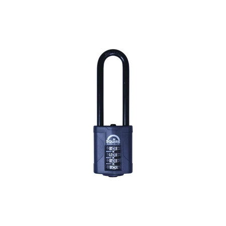 Squire CP40/2.5 Combination Padlock 4-Wheel 40mm Extra Long Shackle 63mm Boxed