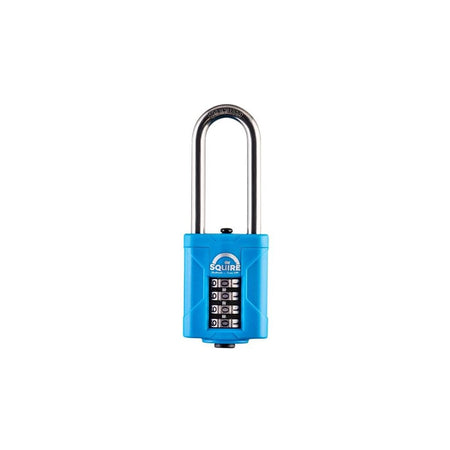 Squire CP50S25 Heavy-Duty Rustproof Marine Combi Padlock 50mm Long Shackle 63mm