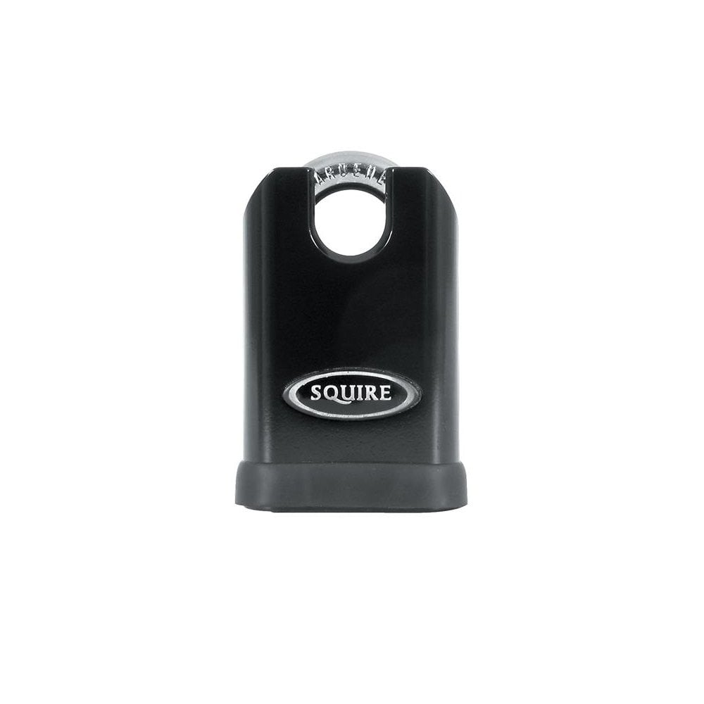 Squire SS50CP5 Stronghold Solid Steel & Brass Padlock 50mm Closed Shackle CEN3 Boxed