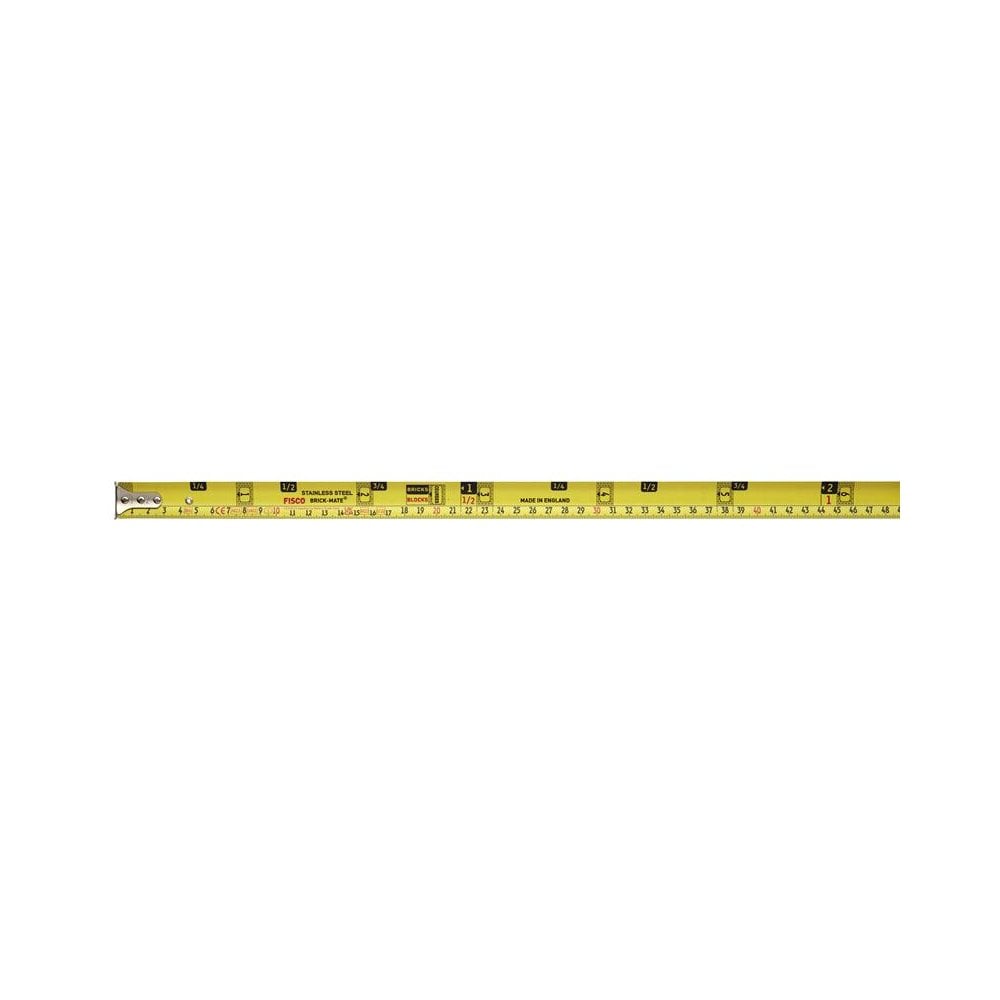 Hultafors BMSS8M Brick-Mate Stainless Steel Pocket Tape 8m (Metric only)