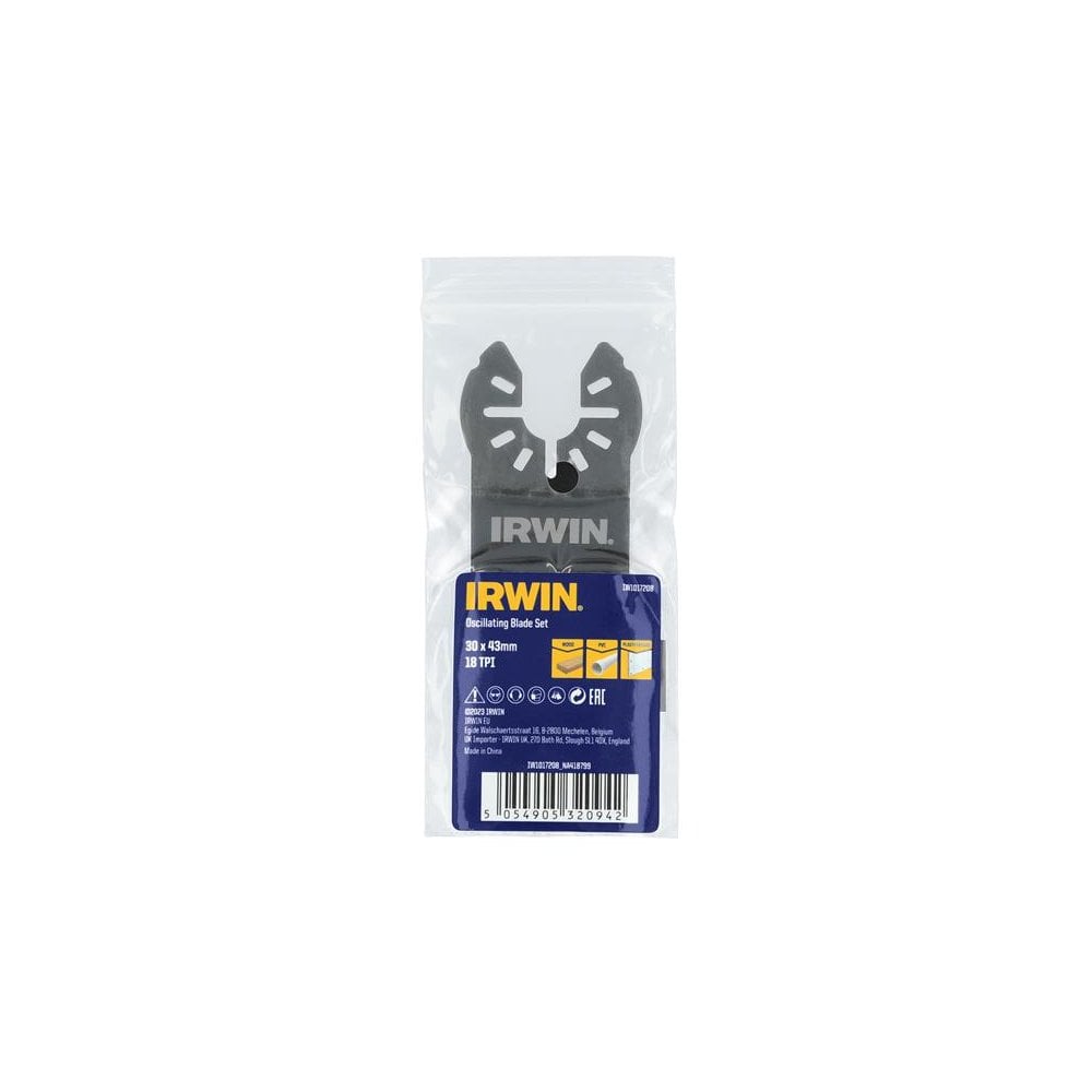 IRWIN® Fastcut Wood Oscillating Blade 30 x 43mm x 18 TPI