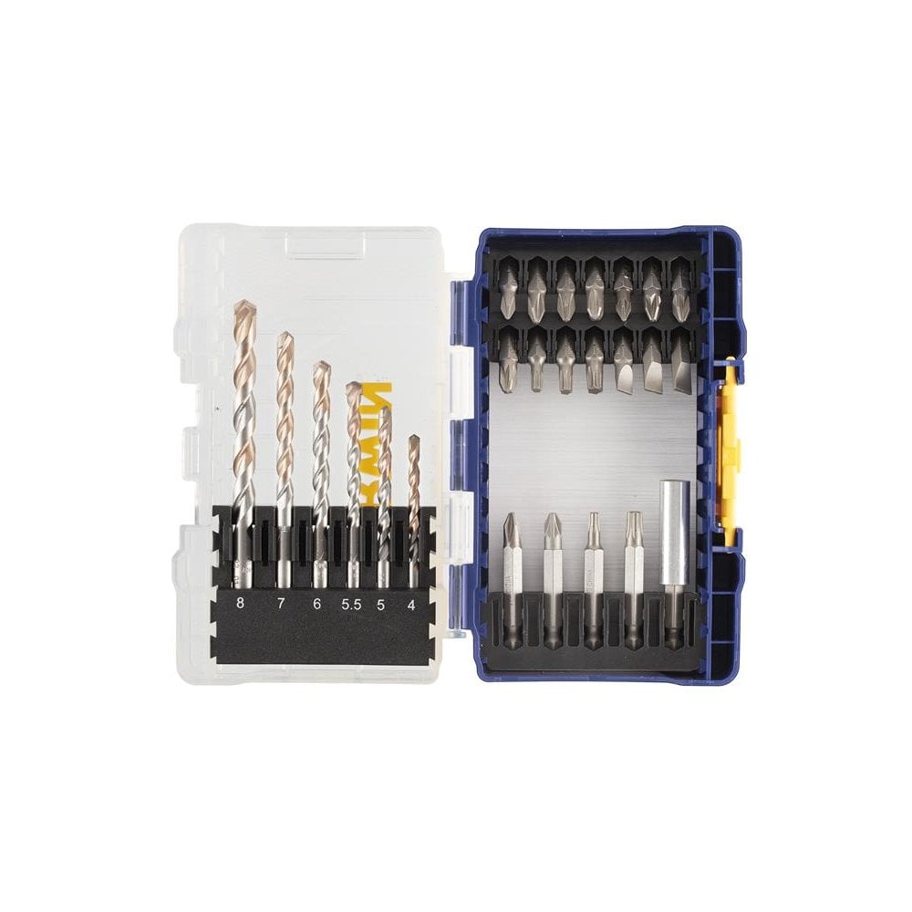 IRWIN® Multi Material & Screwdriving Set, 25 Piece