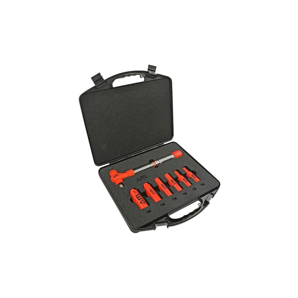 ITL Insulated Insulated 1/2in Drive Imperial Torque Wrench Kit, 7 Piece