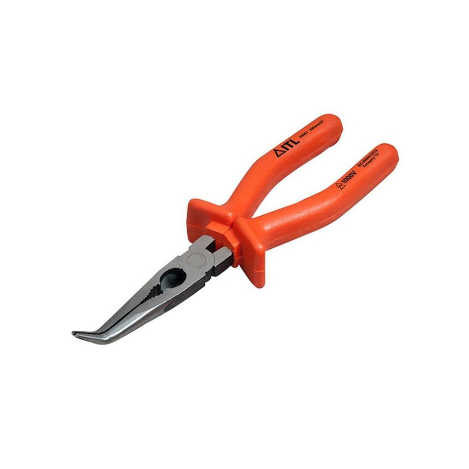 ITL Insulated Insulated Bent Nose Pliers 200mm (8in)