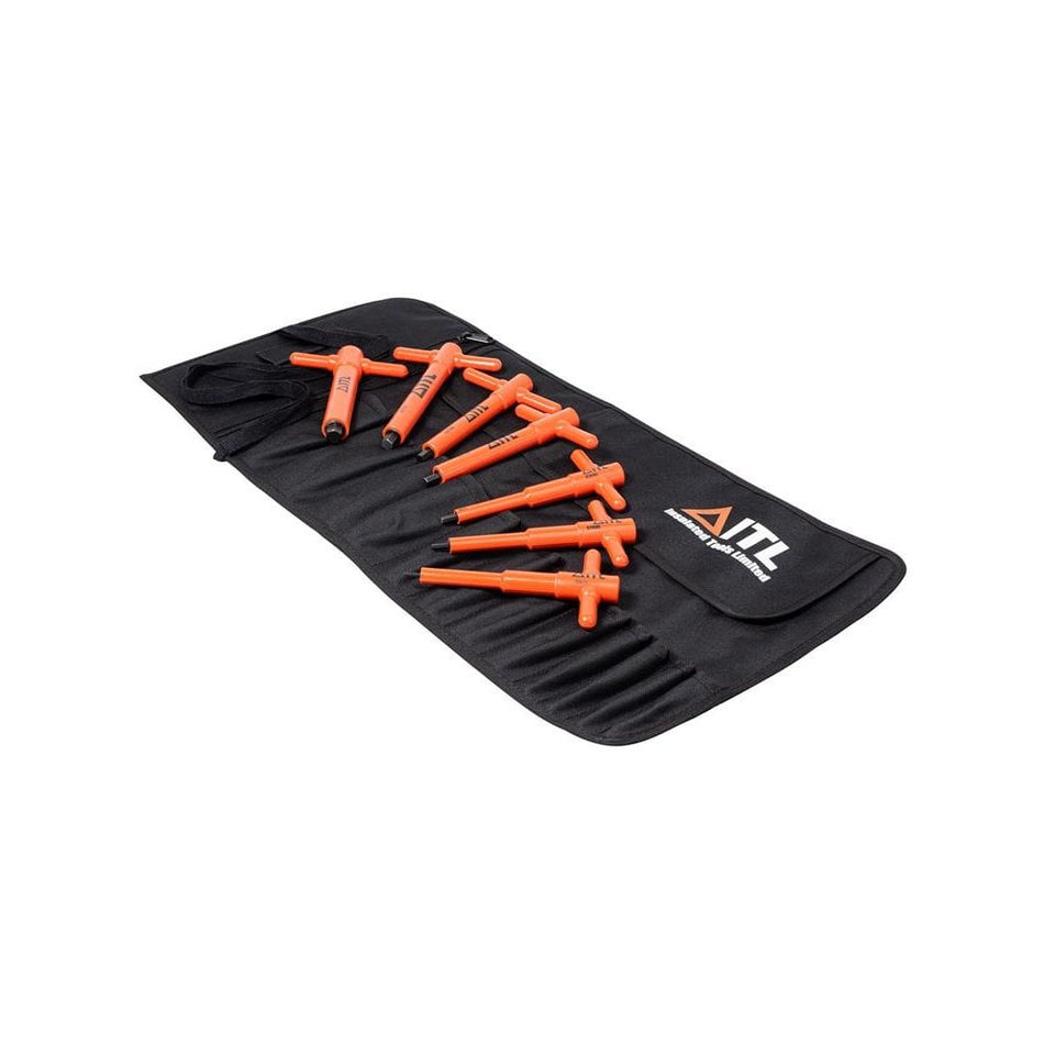 ITL Insulated Insulated T-Handle Hex Key Set, 6 Piece