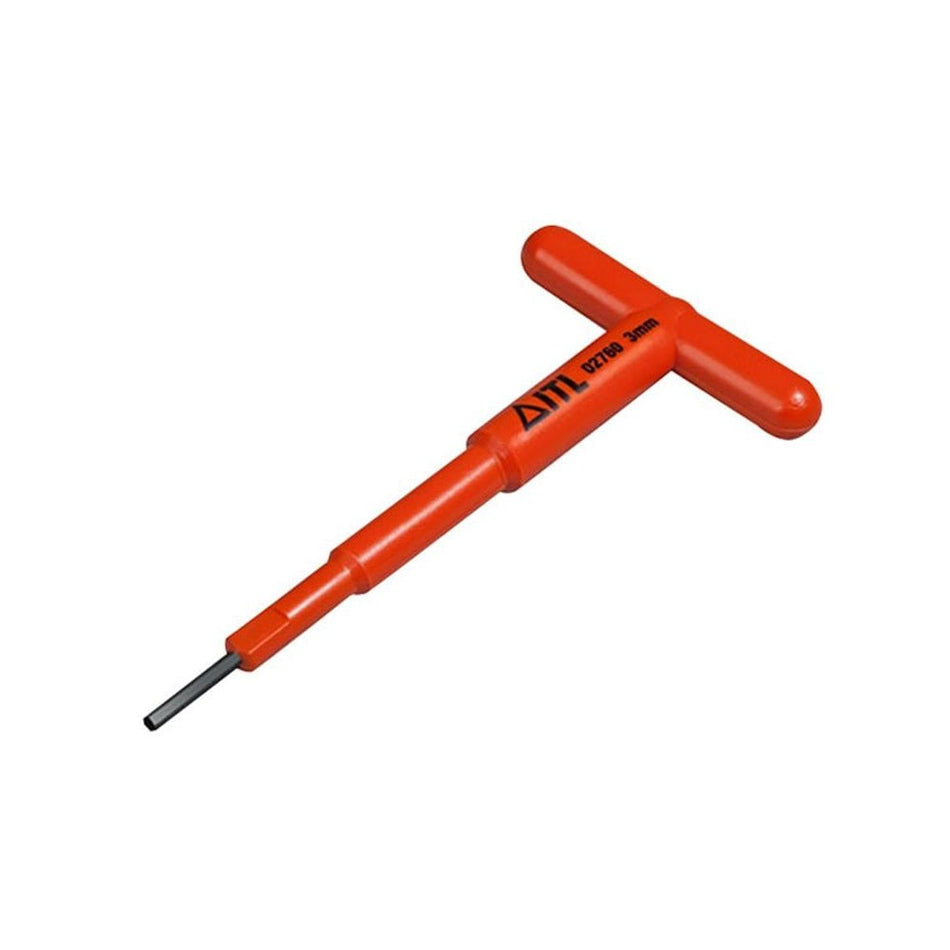 ITL Insulated Insulated Light T Handle Hex Key 3mm
