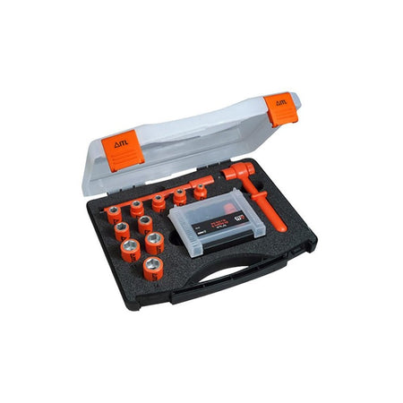 ITL Insulated Insulated 1/4in Drive Socket Set, 24 Piece