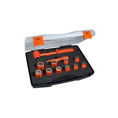 ITL Insulated Insulated 3/8in Drive Socket Set, 12 Piece