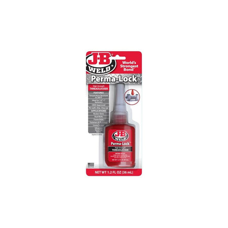 J-B Weld Perma-lock Red High High Strength Threadlocker 36ml