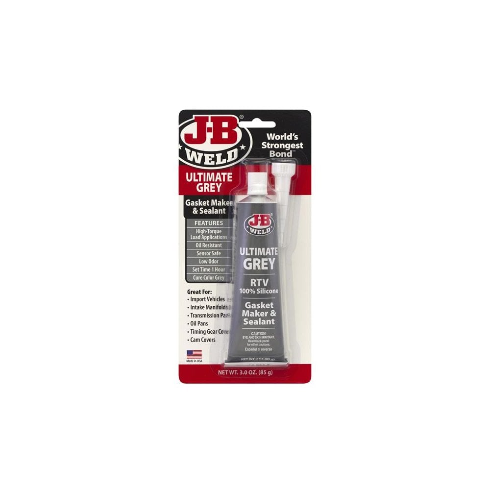 J-B Weld Silicone Gasket Maker & Sealant Grey 85g