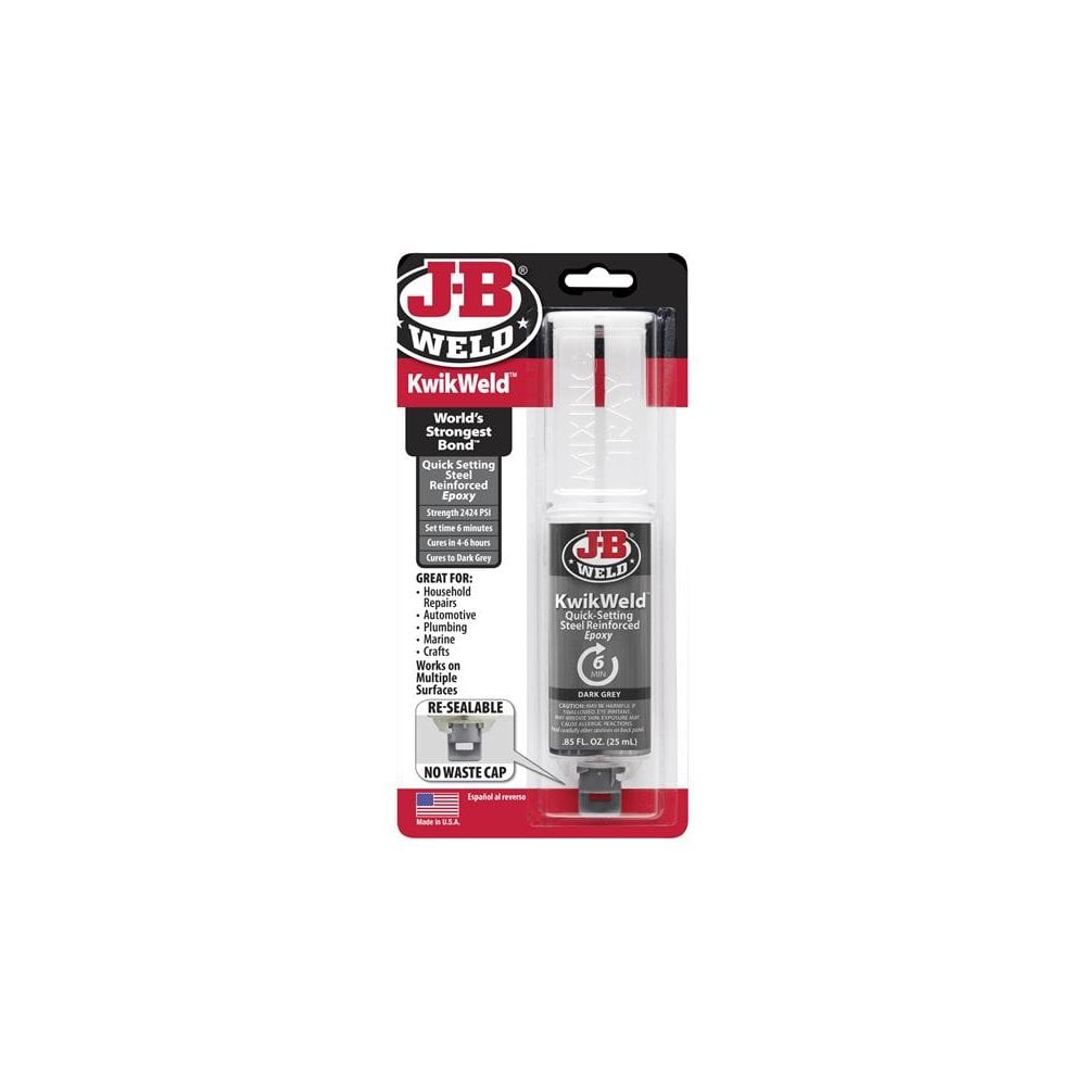 J-B Weld KwikWeld™ Epoxy Syringe 25ml