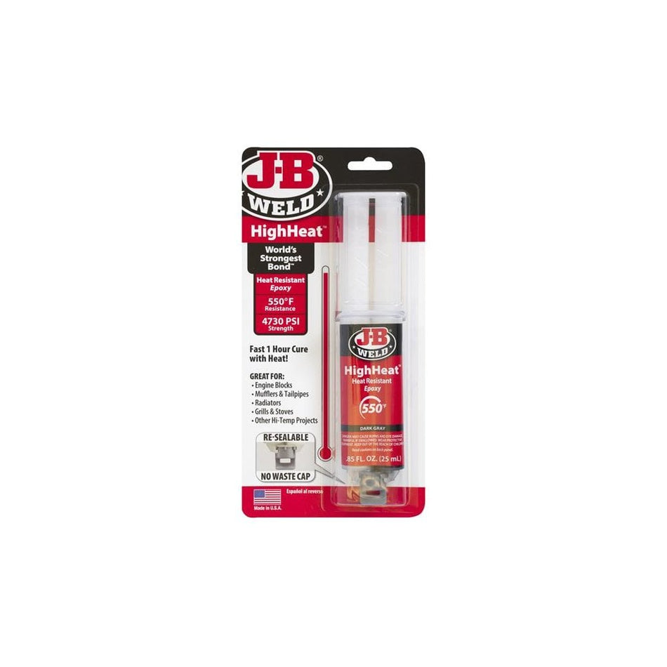 J-B Weld HighHeat™ Epoxy Syringe 25ml