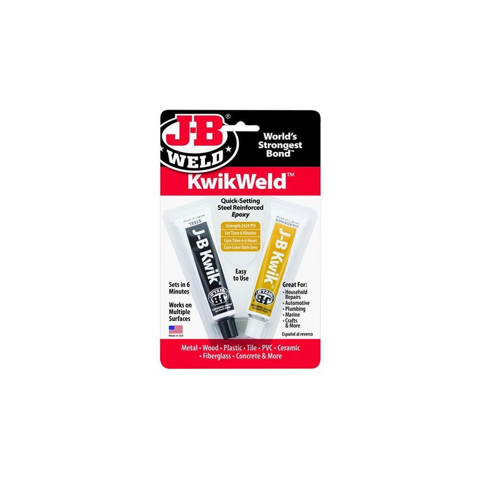 J-B Weld KwikWeld™ Epoxy Adhesive 2 x 30ml