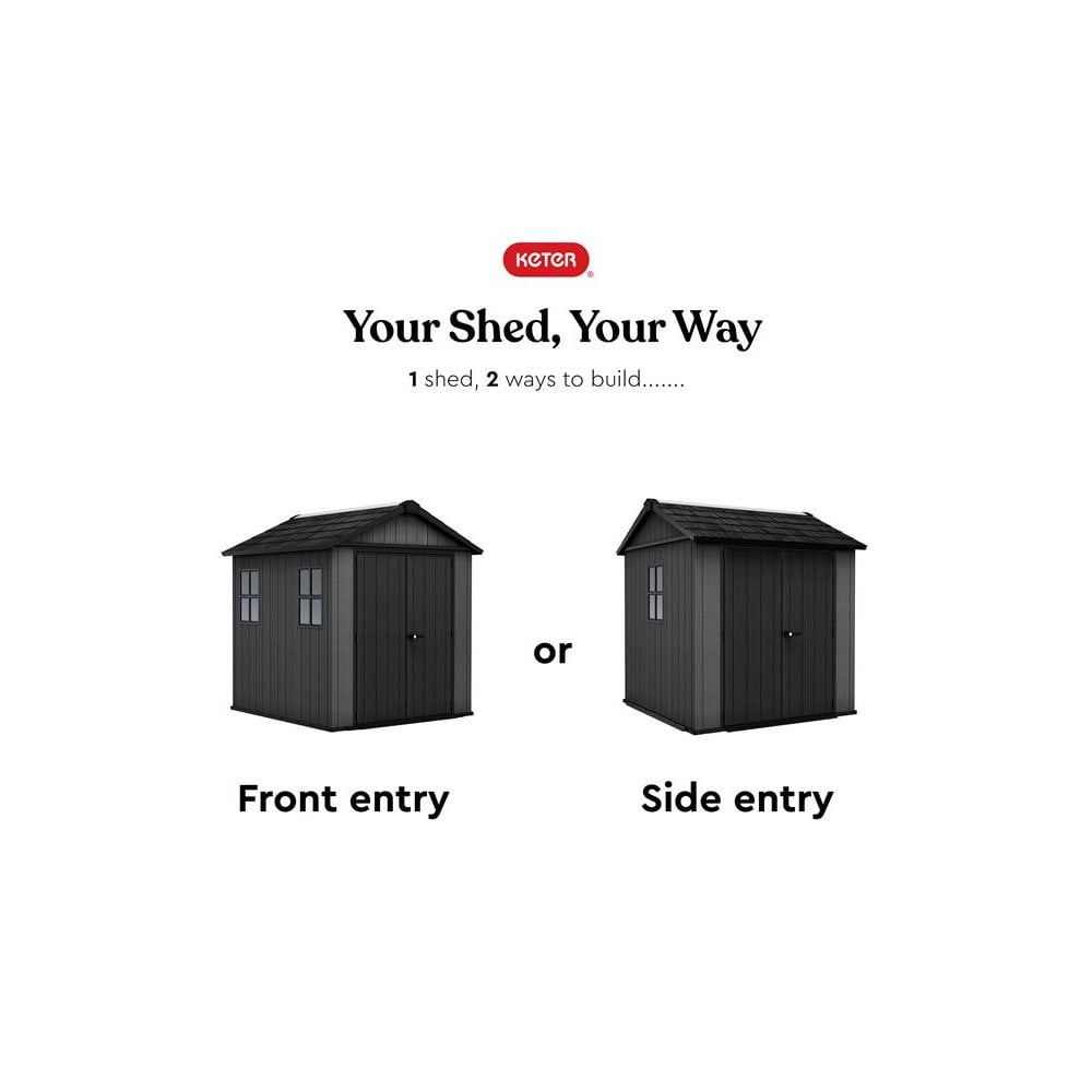Keter Newton Plus Shed 7.5 x 7ft