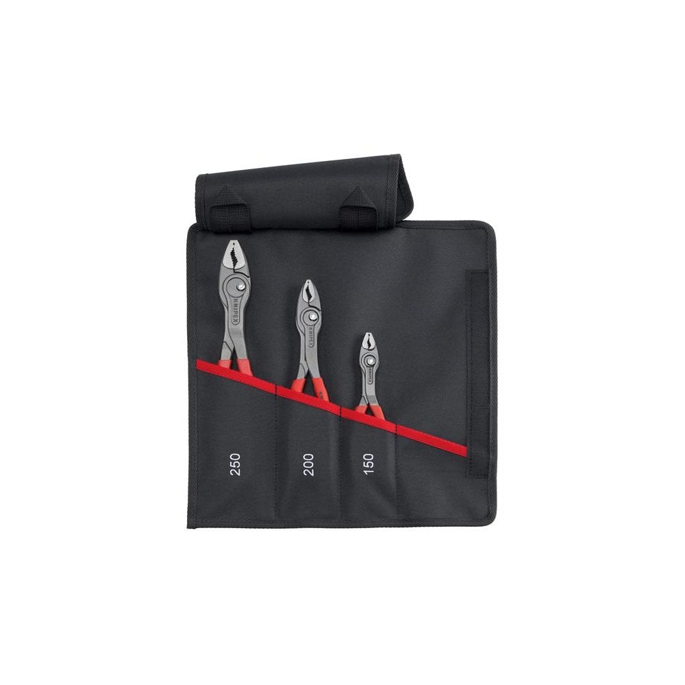 Knipex 00 19 61 V01 TwinGrip® Slip Joint Pliers Set, 3 Piece