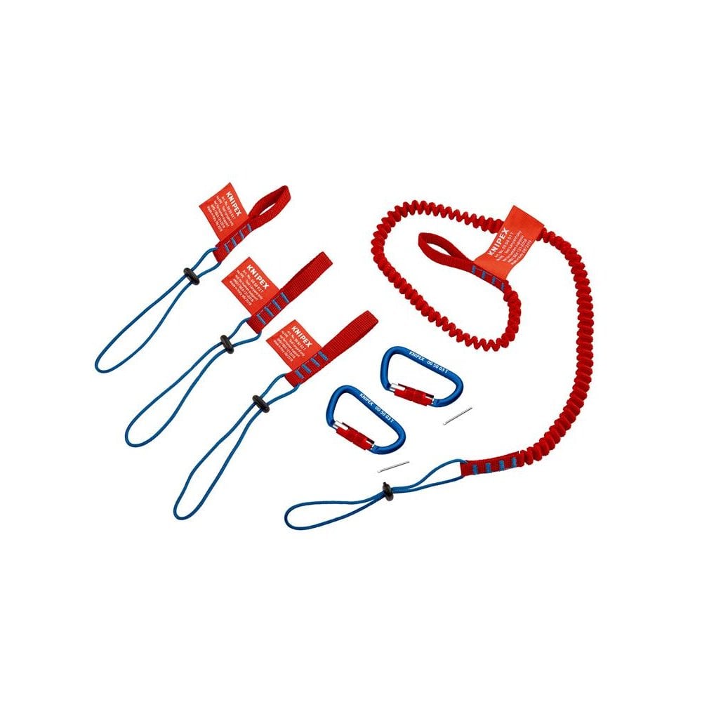 Knipex 00 50 04 T BK Tethering System Set, 6 Piece