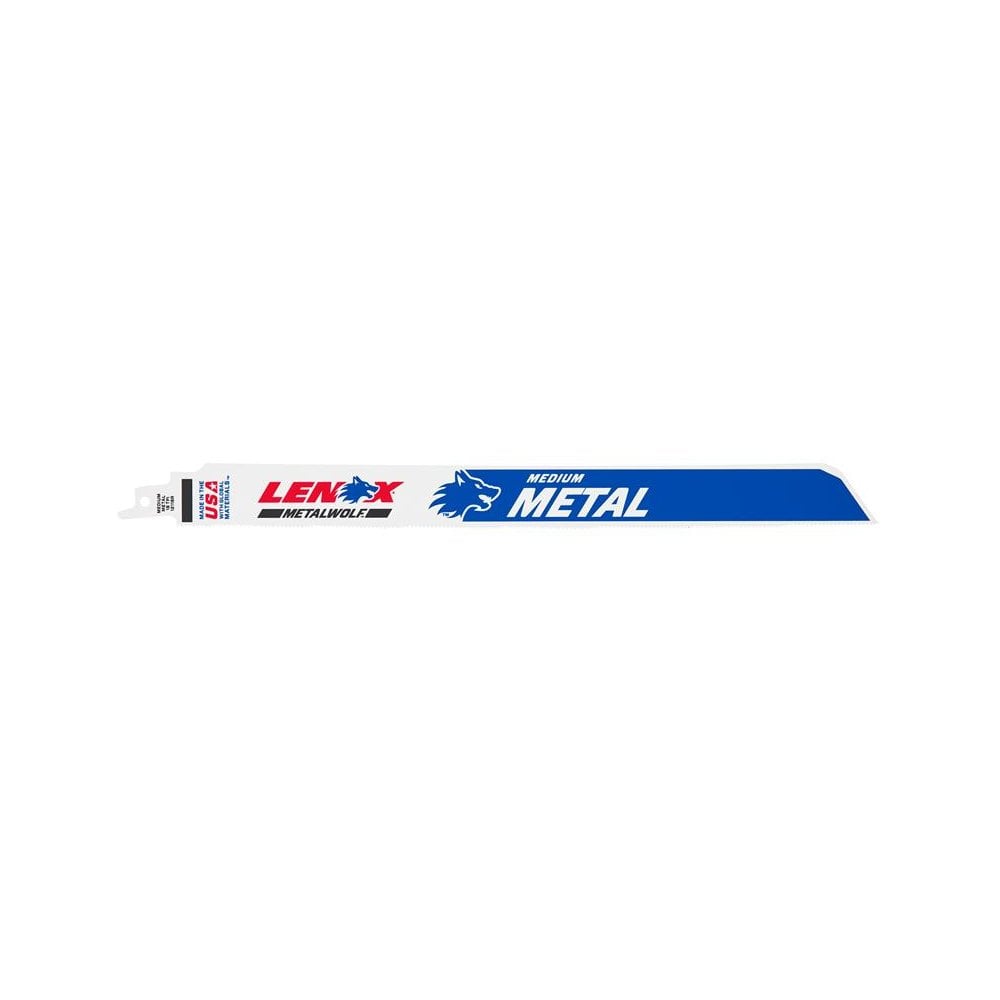LENOX MetalWolf Wave Edge Reciprocating Saw Blade 305 x 25 x 1.07mm 18 TPI (Pack 5)