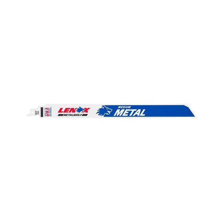 LENOX MetalWolf Wave Edge Reciprocating Saw Blade 305 x 25 x 1.07mm 18 TPI (Pack 5)