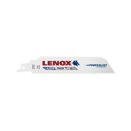 LENOX MetalWolf Wave Edge Reciprocating Saw Blade 152 x 25 x 1.07mm 10 TPI (Pack 5)