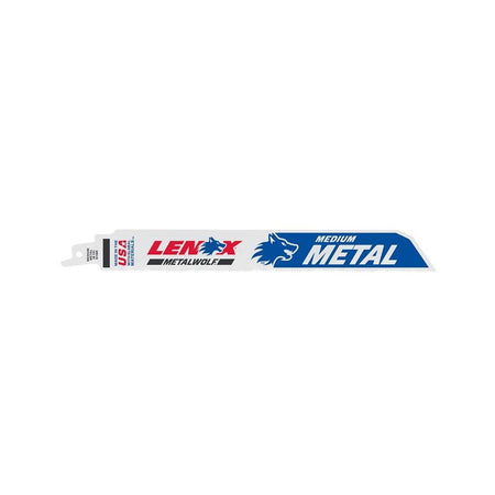 LENOX MetalWolf Wave Edge Reciprocating Saw Blade 229 x 25 x 1.1mm 18 TPI (Pack 5)