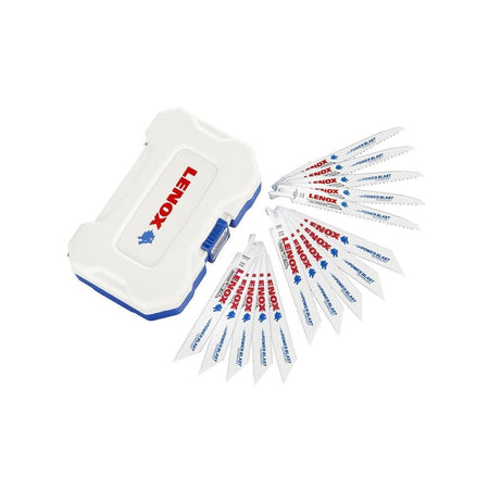 LENOX General Purpose Reciprocating Saw Blade Set, 15 Piece