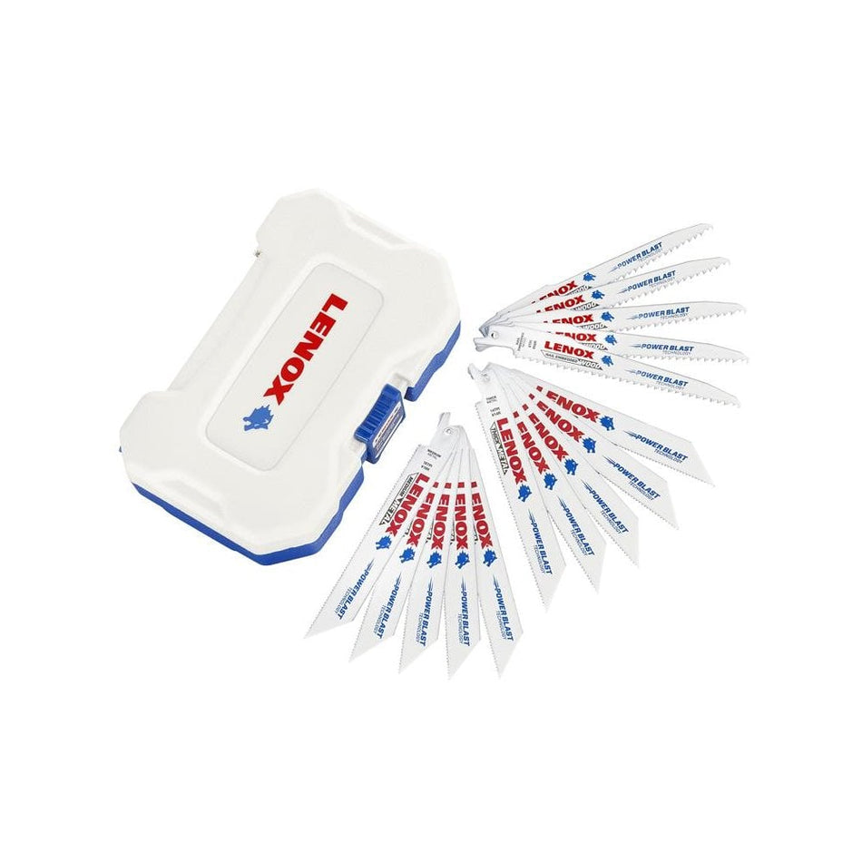 LENOX General Purpose Reciprocating Saw Blade Set, 15 Piece