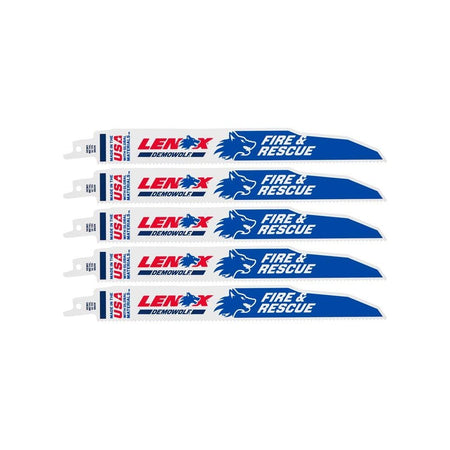 LENOX DemoWolf Reciprocating Saw Blade 229 x 25 x 1.6mm 18 TPI (Pack 5)
