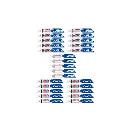 LENOX MetalWolf Wave Edge Reciprocating Saw Blade 152 x 19 x 0.9mm 14 TPI (Pack 25)