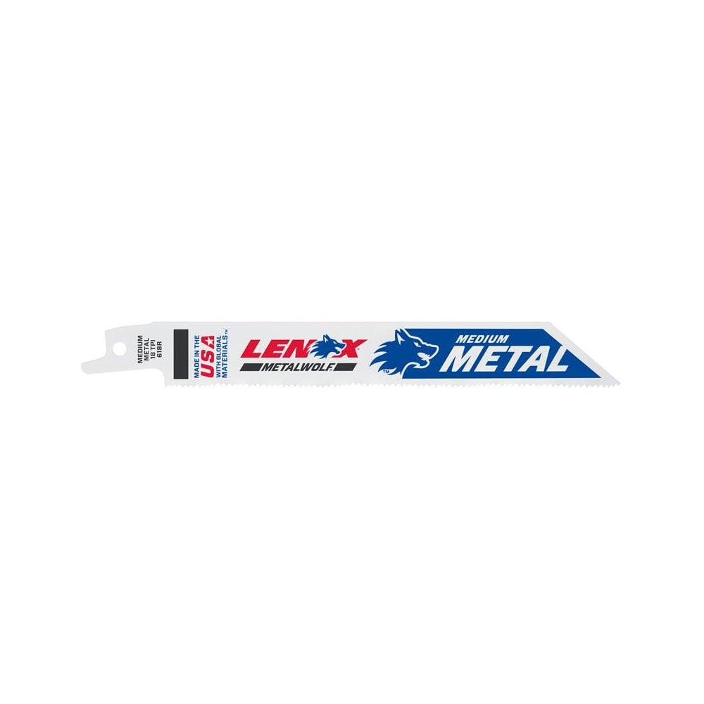 LENOX MetalWolf Wave Edge Reciprocating Saw Blade 152 x 19 x 0.9mm 10 TPI (Pack 25)