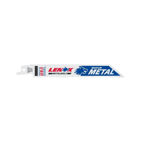 LENOX MetalWolf Wave Edge Reciprocating Saw Blade 152 x 19 x 0.9mm 10 TPI (Pack 25)