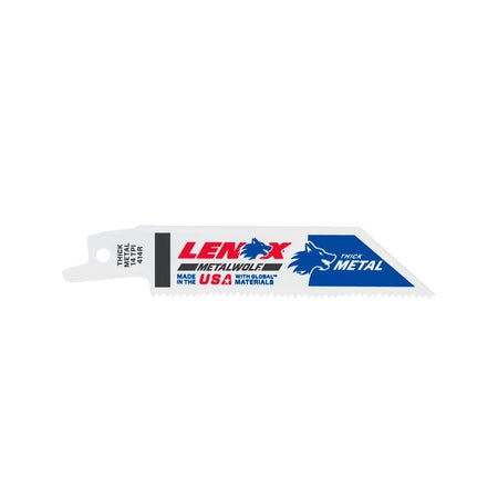 LENOX MetalWolf Wave Edge Reciprocating Saw Blade 102 x 19 x 0.9mm 14 TPI (Pack 5)