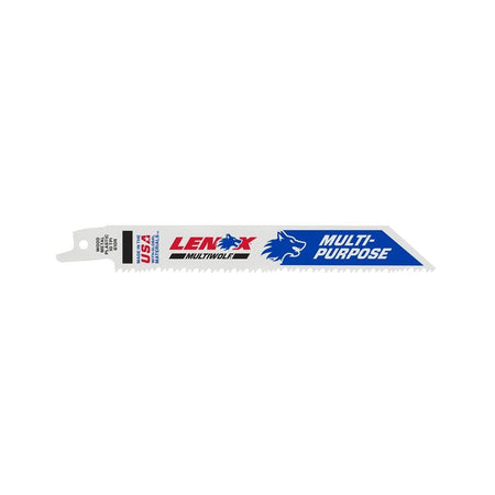 LENOX MultiWolf Wave Edge Reciprocating Saw Blade 152 x 19 x 0.9mm 10 TPI (Pack 5)