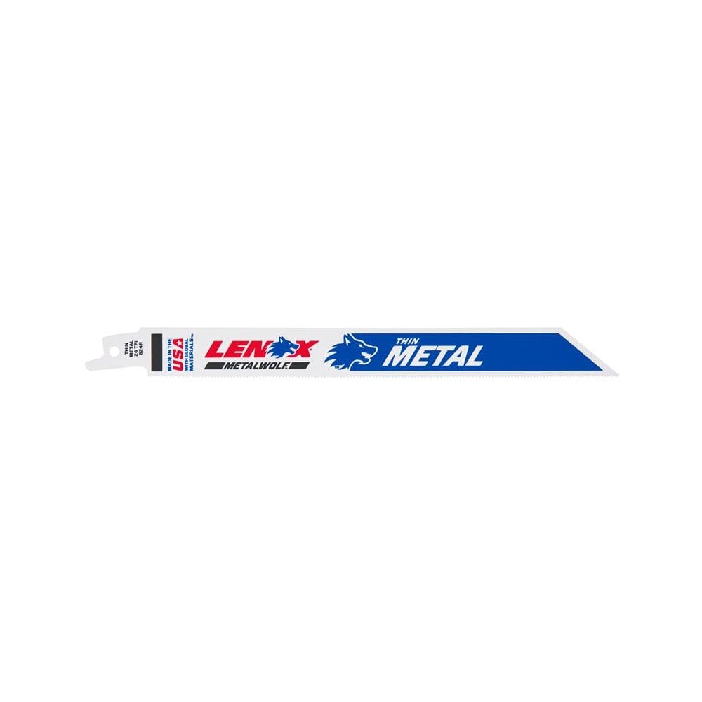 LENOX MetalWolf Wave Edge Reciprocating Saw Blade 203 x 19 x 0.9mm 24 TPI (Pack 5)