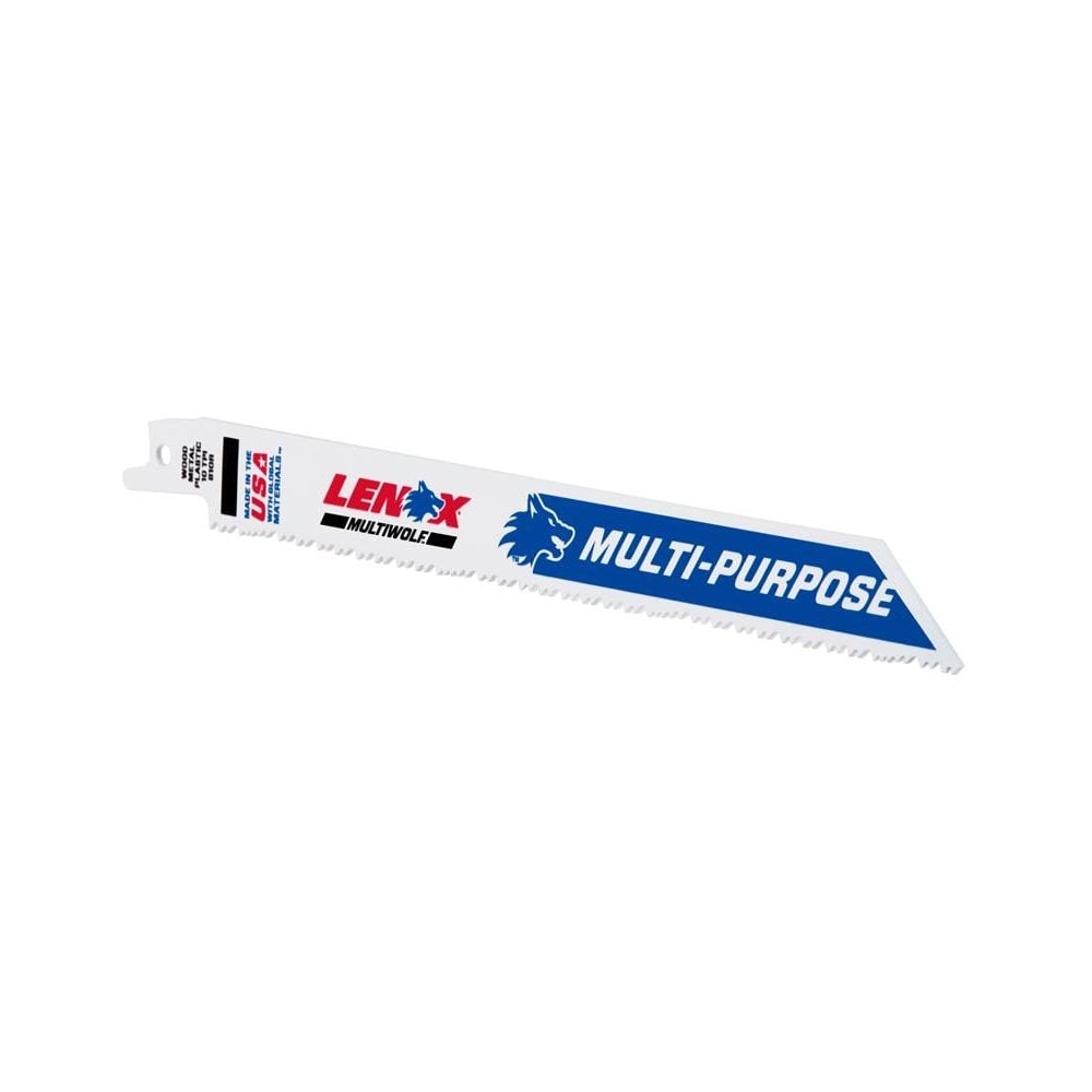LENOX MultiWolf Wave Edge Reciprocating Saw Blade 203 x 19 x 1.3mm 10 TPI (Pack 25)
