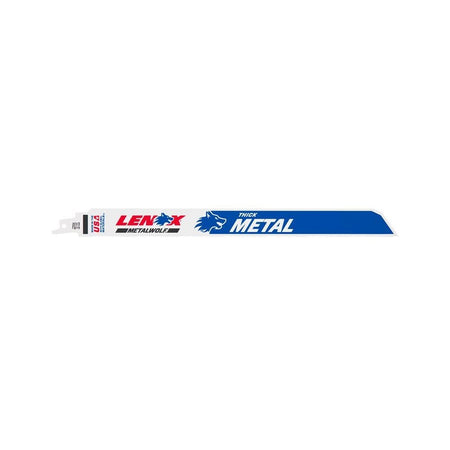 LENOX MetalWolf Wave Edge Reciprocating Saw Blade 305 x 25 x 1.07mm 14 TPI (Pack 25)
