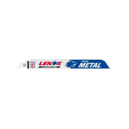 LENOX MetalWolf Wave Edge Reciprocating Saw Blade 229 x 25 x 1.1mm 14 TPI (Pack 5)