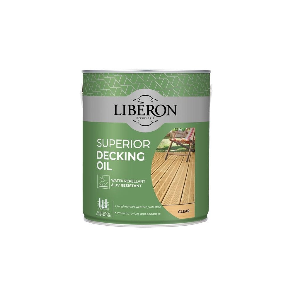 Liberon Superior Decking Oil Clear 2.5 litre