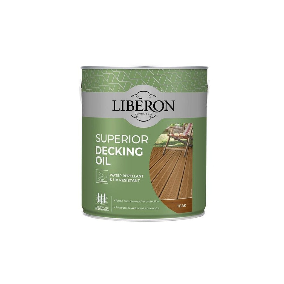 Liberon Superior Decking Oil Teak 2.5 litre