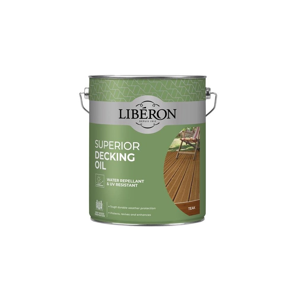 Liberon Superior Decking Oil Teak 5 litre
