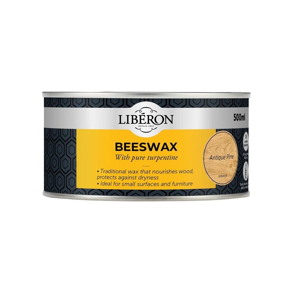 Liberon Beeswax Paste Antique Pine 500ml